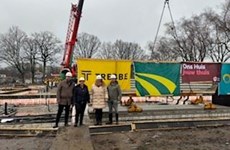 Afbeelding 1 van Start bouw Ons Boswinkel gevierd